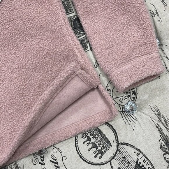 Caslon Quarter Zip Fleece Pullover - Picture 6 of 8